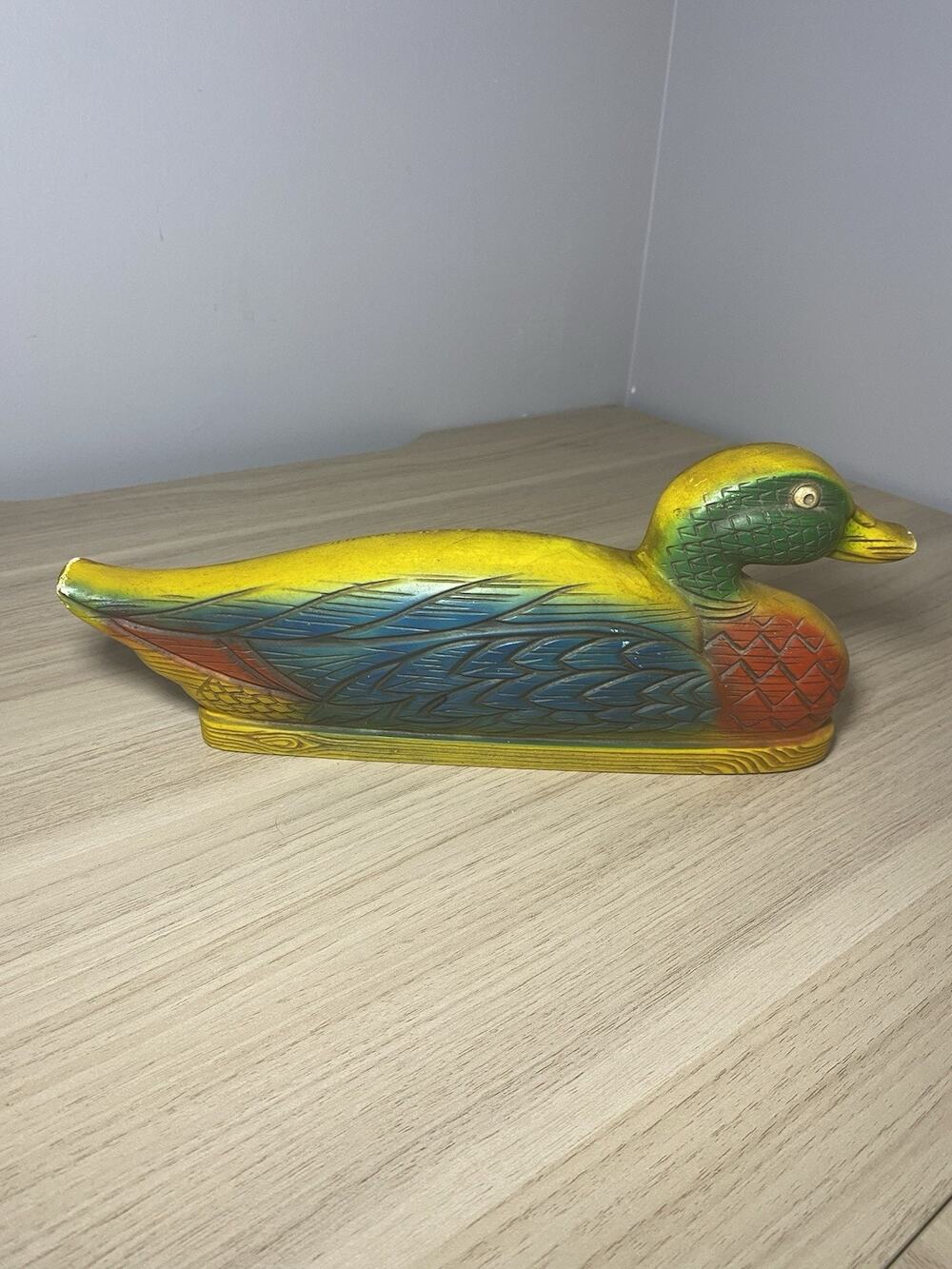Vintage Duck Wall Art Decor Plaque Miller Studio Inc 1967